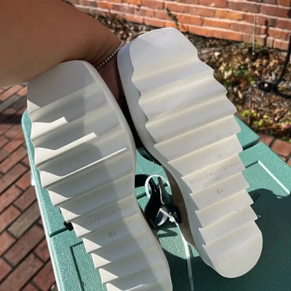 Stella McCartney Elyse Wedge Platform Sandals NWT